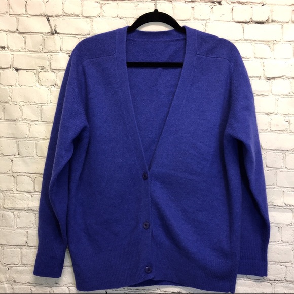 tamra Sweaters - Tamra Lambswool / Angora Rabbit Hair Cardigan